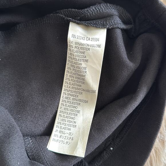 Diesel Y2K Black Bodycon Mesh Panel Dress Size XXS - Picture 8 of 8